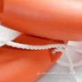 オレンジ色PEリジッドマリンライフリングブイ